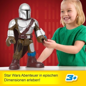 Figurina de actiune Fisher-Price The Mandalorian, 42 cm, cu capa si proiectile - Img 2