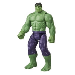 Figurina de actiune Hulk Marvel Avengers Titan Hero, 30 cm, verde