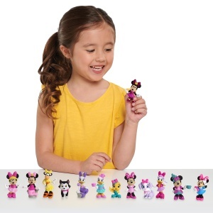 Figurina de colectie Disney Junior Minnie Mouse, 4,5-6,8 cm, 13 modele disponibile - Img 2