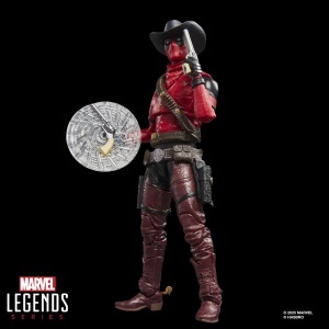 Figurina de colectie Marvel Legends Cowboypool, 15 cm, 7 accesorii - Img 6