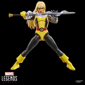 Figurina de colectie Marvel Legends Magik, 15 cm, cu accesorii retro - Img 5