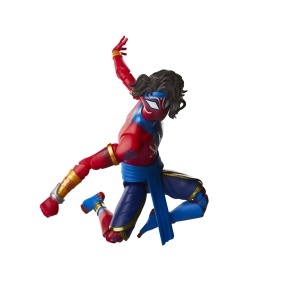 Figurina de colectie Marvel Legends Pavitr Prabhakar, 15 cm, rosu si albastru - Img 6