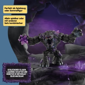 Figurina de colectie Schleich ELDRADOR Schattensteinmonster 70158, 23 x 8 x 12 cm - Img 7
