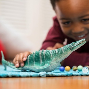 Figurina Dinosaur Schleich Mosasaurus 15026, 32 x 12 x 7 cm, Verde - Img 2