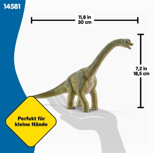 Figurina Dinosaurus Brachiosaurus Schleich 14581, 30 x 12 x 19 cm, pentru copii de la 3 ani - Img 5