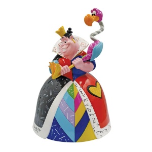 Figurina Disney Britto Queen Of Hearts, design contemporan, handmade, colorat