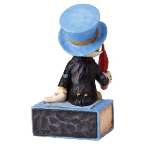 Figurina Disney Traditions Jiminy Cricket, sculptura detaliata, colorata, ambalata in cutie cadou - Img 4