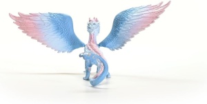 Figurina Dragon Schleich BAYALA Kristalldrache, 32 x 25 x 15 cm, Albastru-Roz - Img 10