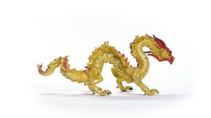 Figurina Dragon Schleich ELDRADOR Mondneujahrsdrache 29x12x12 cm, Aurie - Img 4
