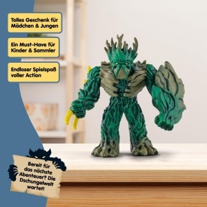 Figurina Dschungelherrscher Schleich 70151 14 x 7 x 11.4 cm Detalii realiste - Img 7