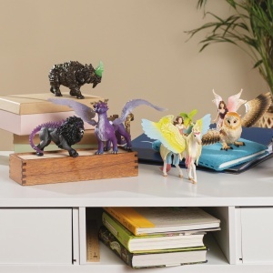 Figurina Elfa cu Bufnita Stralucitoare Schleich BAYALA 4 Piese Pentru copii de la 5 ani - Img 7