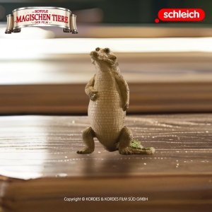 Figurina Krokodil Rick Schleich 5 x 9 x 6 cm Design Detaliat - Img 5