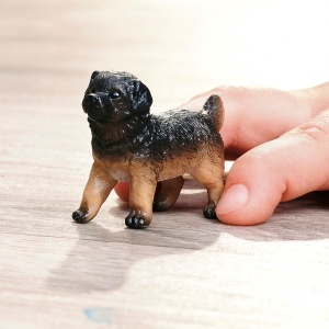 Figurina Schleich Caine Ciobanesc German Pui 5 x 2 x 4 cm - Img 2