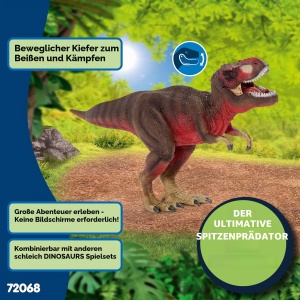Figurina T-Rex Schleich 72068, 10 x 28 x 14 cm, Detalii Realiste - Img 4