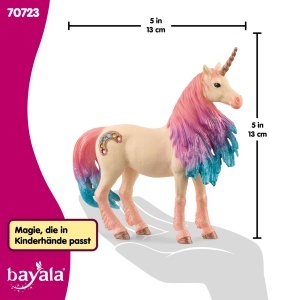 Figurina Unicorn Marshmallow Schleich BAYALA, 13 x 4 x 13 cm, culori stralucitoare - Img 6