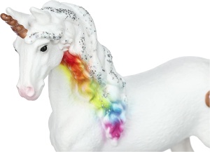 Figurina Unicorn Rainbow Schleich BAYALA, 3 x 13 x 11 cm, Detalii Stralucitoare - Img 3