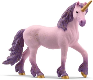 Figurina Unicorn Stuta Seraphina Schleich BAYALA, 15 x 5 x 11 cm, cu horn auriu - Img 1