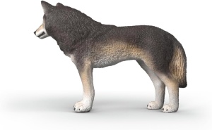 Figurina Wolf American 14991 Schleich, 9 x 2 x 6 cm, Detalii Realiste - Img 7