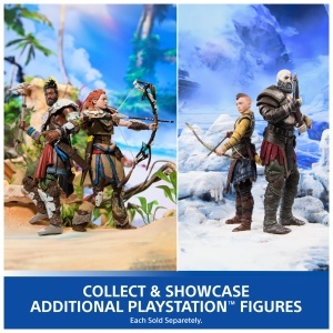 Figurine Action PlayStation Joel si Ellie, 15.2 cm, 19 accesorii - Img 6