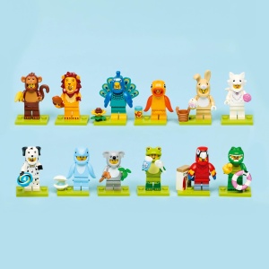 Figurine LEGO Animale Serie 28 - 12 Figurine Diverse pentru Copii, 71051 - Img 5