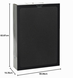 Filtru de aer Blueair Classic 500600, 3 bucati, negru, cu carbon activ - Img 3