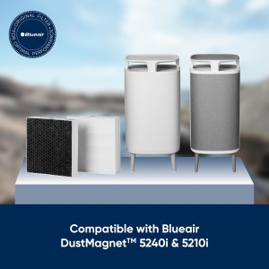 Filtru de aer Blueair ComboFilter 5200, compatibil cu DustMagnet 5240i si 5210i, eficient impotriva alergenilor - Img 2