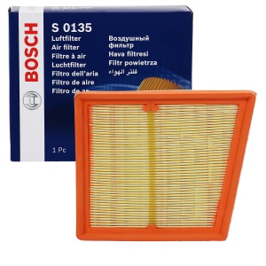 Filtru de aer Bosch S0135 pentru masini - rezistent la umiditate, durabil