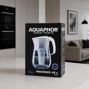 Filtru de apa AQUAPHOR Provence 4.2l alb cartus A5Mg - Img 9