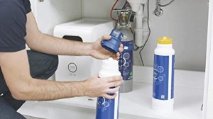 Filtru de apa GROHE Blue M-Size, Capacitate 1500L, Reducere Clor si Calcar - Img 2