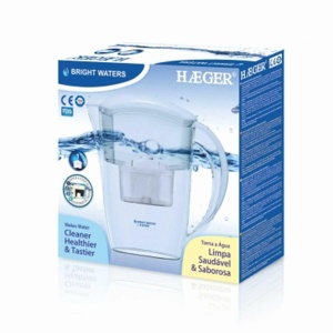 Filtru de apa HAEGER BRIGHT WATERS, 2.4L, 4 filtre, ergonomic - Img 2