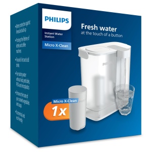 Filtru de apa instantaneu Philips Water - capacitate 3L, debit rapid de 1L/min, reincarcabil USB-C