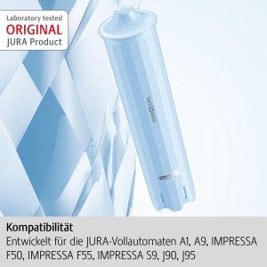 Filtru de apa JURA CLARIS Blue 24231 set 3 bucati igiena certificata TUV - Img 4