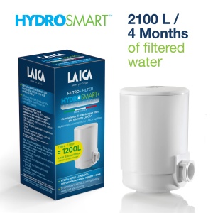 Filtru de apa LAICA HYDROSMART Metal Stop, compatibil cu filtre de robinet, 4 luni - Img 5