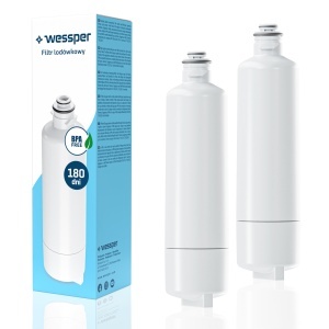Filtru de apa Wessper pentru frigider, filtru de apa de schimb Ultra Clarity Pro 11032518, 11025825, compatibil cu frigider Bosch, Gaggenau, Neff si Siemens - 2 bucati