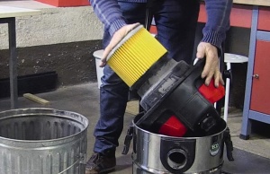 Filtru pliabil Einhell Original 150 mm pentru aspiratoare umed-uscat - Img 2