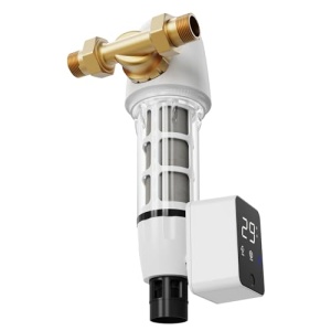 Filtru spin down VEVOR, filtru de sedimente pentru intreaga casa de 40 microni pentru apa de fantana, 1 inch GM + 1 1/4 inch GM, debit mare de 8 t/h, pentru sistemul de filtrare a apei pentru intreaga casa - Img 11