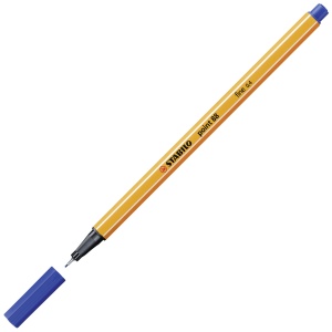 Fineliner STABILO point 88, 0.4 mm, culoare portocalie, cu varf metalic - Img 3