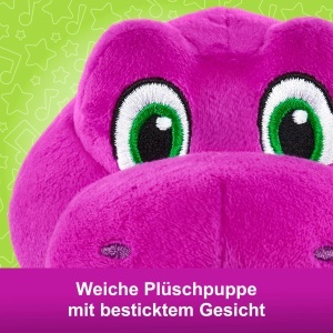 Fisher-Price Barney HVF40 Dinozaur de Plus 165 cm Material Moale Lavabil - Img 4