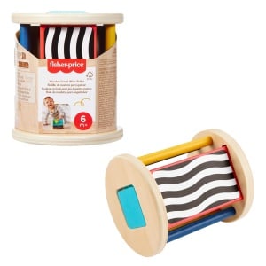 Fisher-Price Jucarie Bebelusi JKH17 Lemn FSC Dezvoltare Senzoriala si Motorie