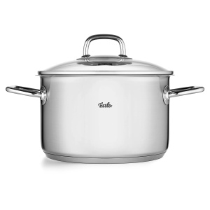 Fissler Viseo/oala din otel inoxidabil (3,6 L - O 20 cm) Cratita cu capac de sticla, scara interioara, margine de turnare, cratita cu inductie, cu economie de energie, pentru toate tipurile de sobe - inclusiv inductie - Img 3