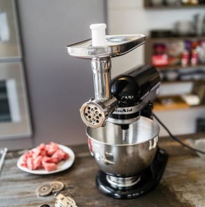 Fleischwolf KFW 500 din inox pentru KitchenAid compatibil spalare in masina de vase - Img 9