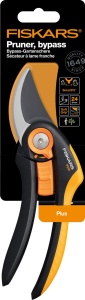 Foarfeca de gradina Fiskars Plus SmartFit P541, 20,1 cm, NegruPortocaliu, Lame din otel inoxidabil - Img 7