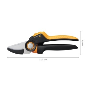 Foarfeca de gradina Fiskars X-series PowerGear P941, pentru ramuri uscate, negruportocaliu - Img 3