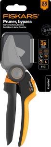 Foarfeca de gradina Fiskars X-series PowerGear P961, 22.2 cm, inox, negruportocaliu - Img 7