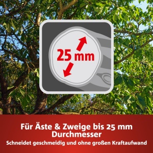 Foarfeca de gradina Wolf Amboss-Gartenschere Premium Plus RS 4000, 25 mm, Ergonomica - Img 3