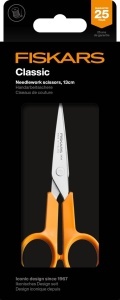 Foarfeca de mana Fiskars Classic, 5.3 cm, pentru dreptaci si stangaci, portocalie - Img 7