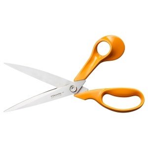 Foarfeca de taiat Fiskars Classic, 27,5 cm, maner ergonomic, otel inoxidabil, portocalie - Img 6