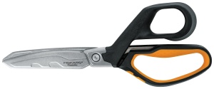 Foarfeca Fiskars PowerArc 1027204 21 cm NegruPortocaliu Otel inoxidabil Maner ergonomic