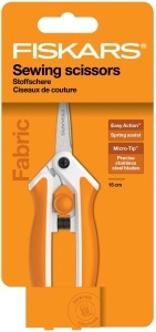 Foarfeca Fiskars Softgrip Easy Action 1070029 15 cm AlbPortocaliu pentru detalii precise - Img 7