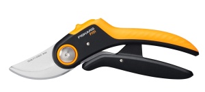 Foarfeca gradina Fiskars P721 Bypass 21 cm NegruPortocaliu Tehnologie PowerLever